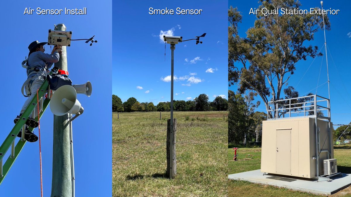Queensland's air quality monitoring is conducted via a comprehensive network to ensure that Queensland meets national and state standards to protect community health and the environment. ☁ #qldscience