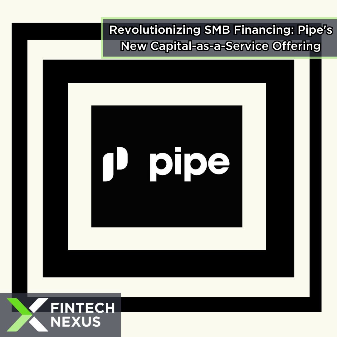 🚀 @Pipe launches a game-changing Capital-as-a-Service offering, targeting SMBs beyond traditional models. 📈💼 A vital move to support the backbone of the US economy! 🔍 Focusing on charge-based revenue, Pipe aims to fill the critical financing gap faced by SMBs.