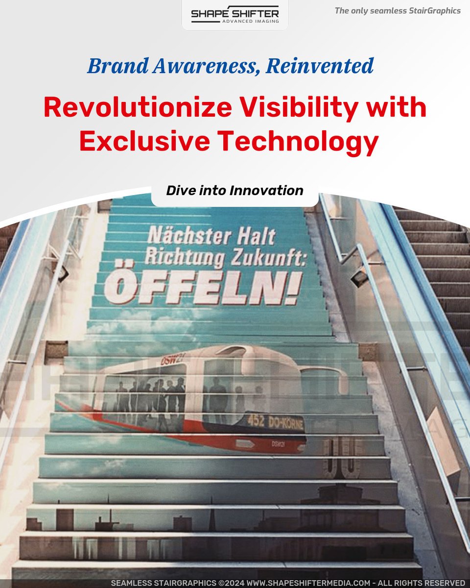 ssm.li Brand Awareness, Reinvented Revolutionize Visibility with Exclusive Technology Dive into Innovation #stairs #art #paintedstairs #stairart #stairgraphics #largeformat #floorsticker #decoration #contemporaryart