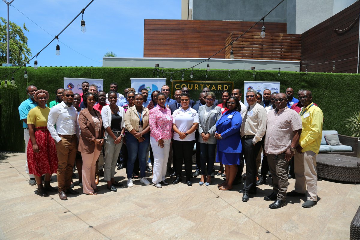 The Jamaica Inaugural National Climate Outlook Forum (NCOF) concluded today with Evan Thompson, @metserviceja Principal Director, expressing appreciation to @intraacpclimsa for supporting the event & committing to conducting NCOFs biannually. @WMO #NCOF #Jamaica #ClimateServices