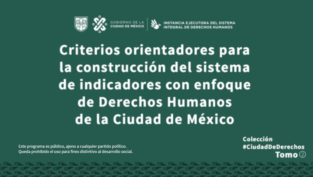 La #IESIDH te invita a consultar los criterios orientadores para la construcción del sistema de indicadores con enfoque de #DerechosHumanos de la #CDMX,📍aquí: 👇🏼 sidh.cdmx.gob.mx/storage/app/me…