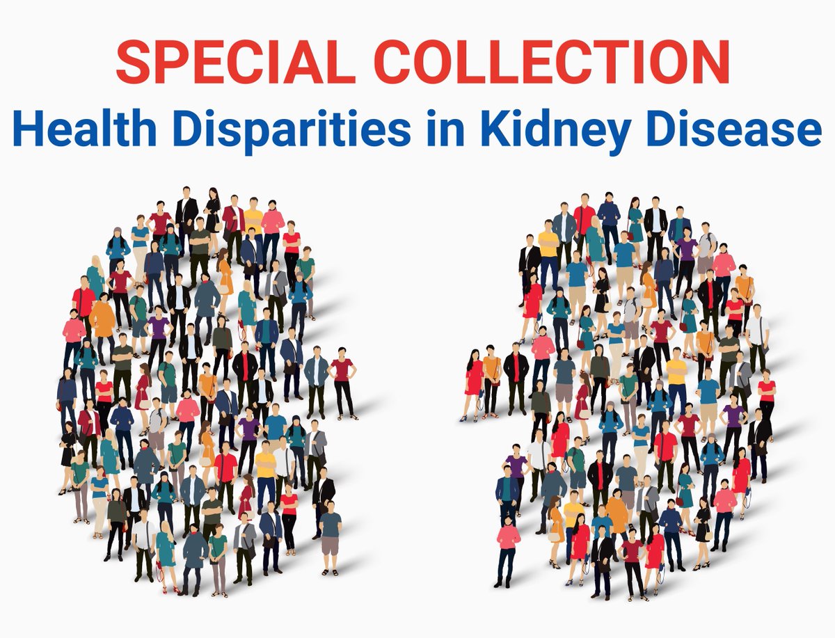 The articles in this Special Collection highlight various types of disparities that impact patients with kidney diseases and call attention to more research that is necessary to achieve the goal of global health equity. buff.ly/2XYTLzz (FREE until June 30, 2024)