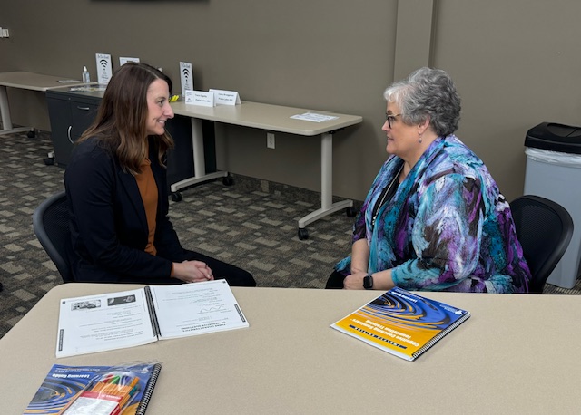 #EveryDayAtHeartlandAEA 💜

Our Sue Schirmer (right) has been working to build capacity in the AEAs to teach Cognitive Coaching. Here she coaches Tiffany Hoogestraat of @plaea to earn her Agency Trainer status. 

#EveryDayAtAEA #HeartlandAEA #CognitiveCoaching
