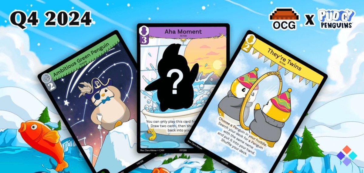 NEWS: @ocapgames x @pudgypenguinsPenguins Team Up for Dynamic Card Game Read the full story 🔗⬇️ nftplazas.com/pudgy-penguins…