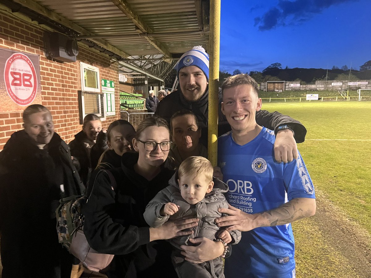 Good to see the <a href="/YarmEaglescliff/">Yarm & Eaglescliffe FC</a> support grow across the season. Decent number of Y&amp;E fans again tonight away at Esh Winning

Fair play to the <a href="/J_Larkin10/">Josh Larkin</a> fan club who travelled en masse home &amp; away this season.  Don’t think they missed many games. 

👏👏👏🔵⚪️🦅
#utyae