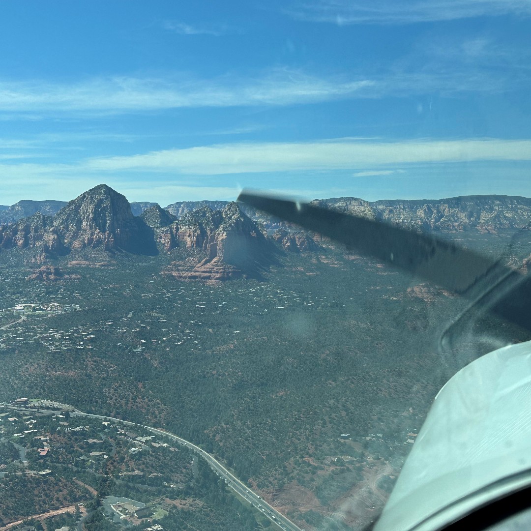 Adirondack Aviation will be offering spectacular 15 minute scenic flights with views of the beautiful red rocks and the town of Sedona! Flights are for two people and the cost is $150 for the flight. Contact Adirondack Aviation today to reserve your flight adirondackaviation.com