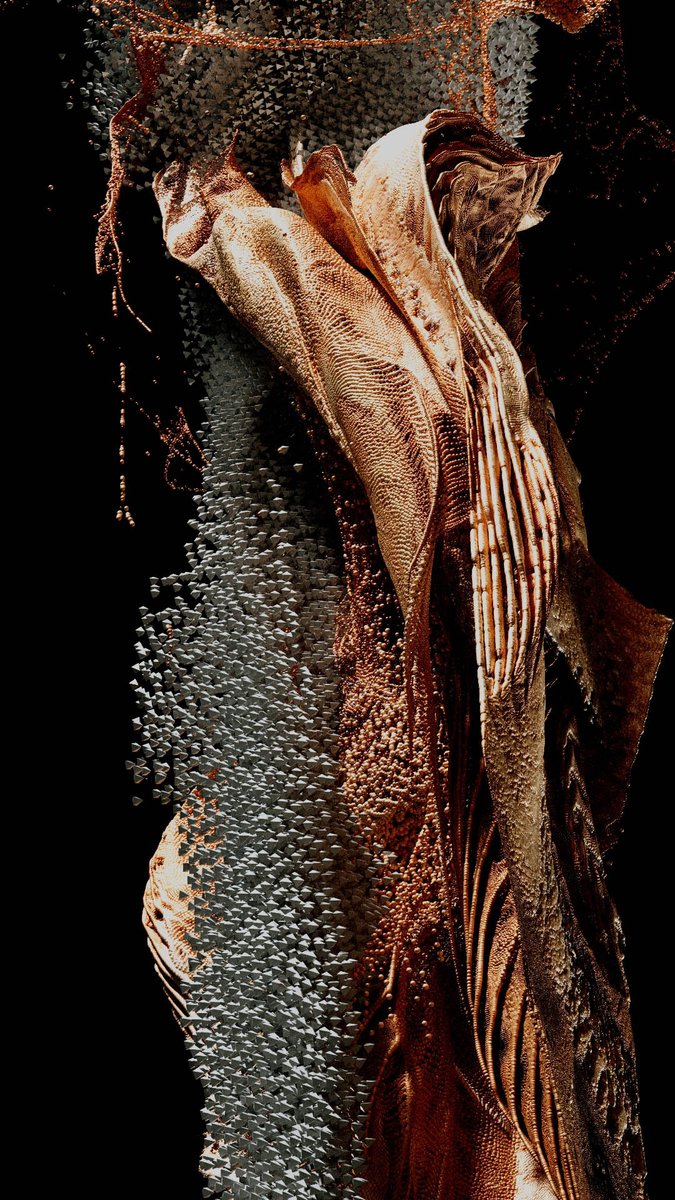 AragonCida's tweet image. Uncharted Territories is a groundbreaking endeavor that traverses the realms of tangible and conceptual landscapes, masterfully intertwining advanced 3D procedural techniques with a captivating fusion of real-world and artificial imagery.
#proceduraldesign #d #digitalart…