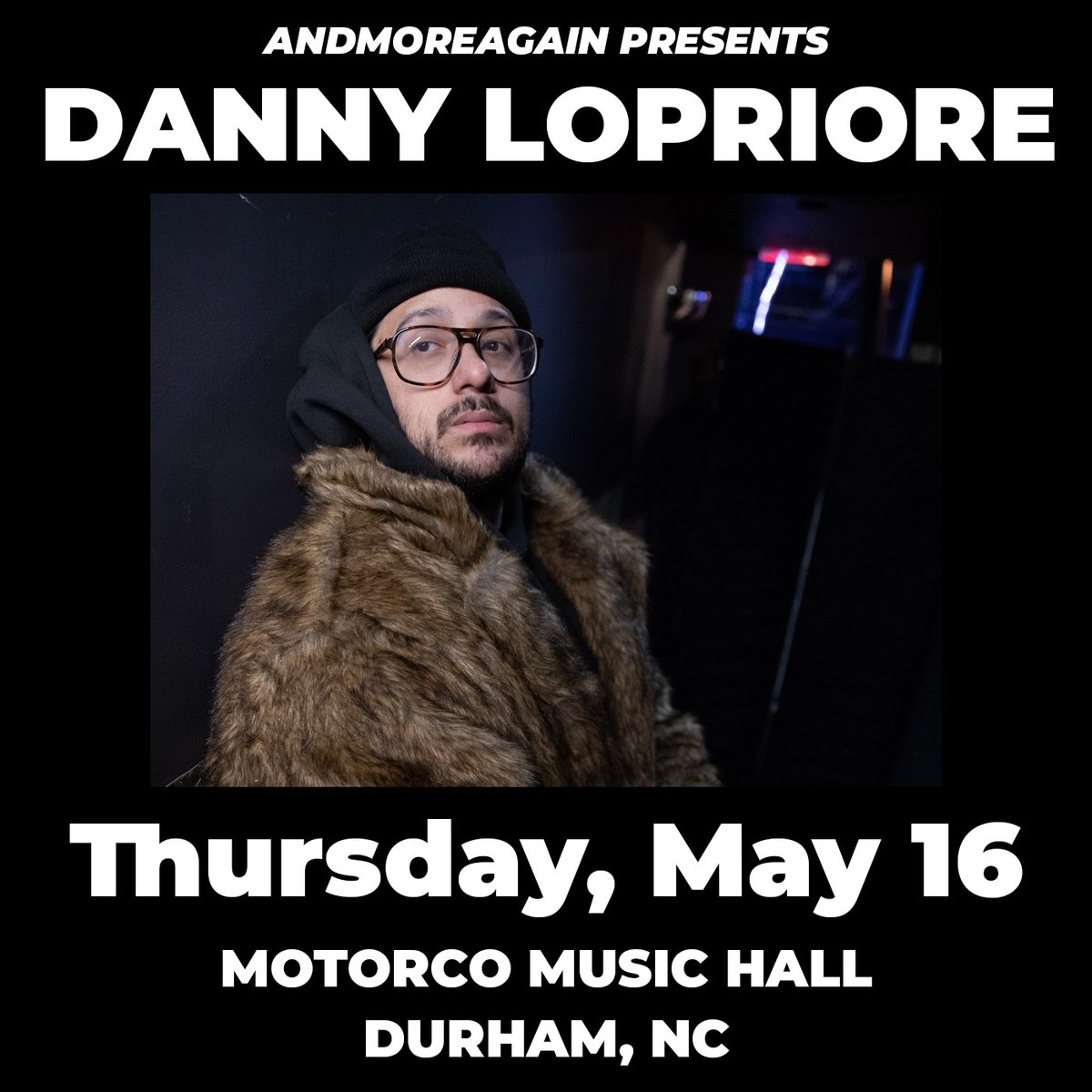 The hilarious @DannyLoPriore performs at @motorcomh on May 16! Tickets are on sale now. found.ee/andDannyLoprio…