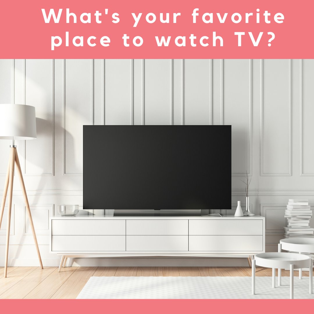 Where's your favorite place to watch TV?

75% of American homes have a TV in the living room. 64% have a TV in the master bedroom. 😱

#tv #myfavoriteshow #bestshowever #familyshow #lovetowatch
 #RacingRealEstateAgent #BarrettRealEstate #StoneTreeRealEstateTeam