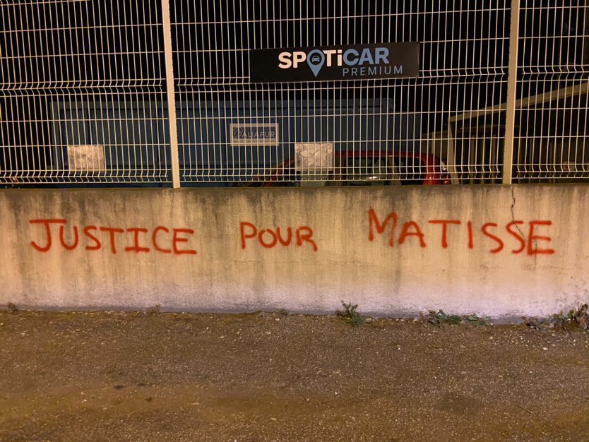 « Justice pour #Matisse » : Chambéry.