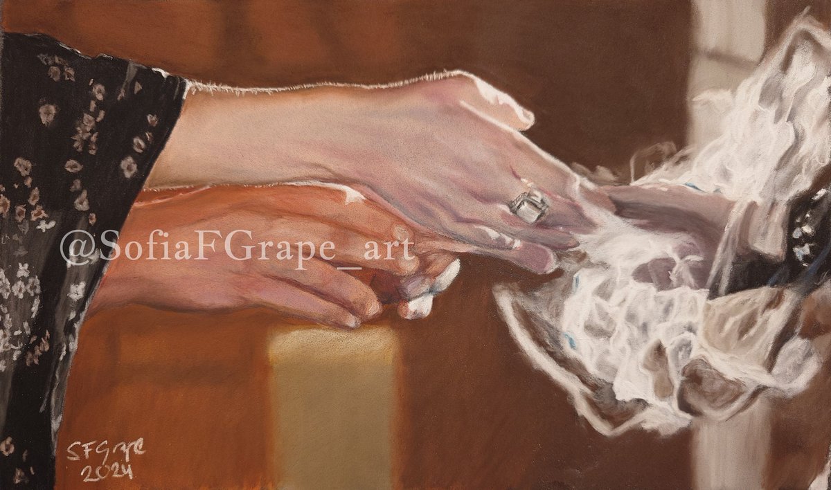 Not many people's fave scene, but the hands opportunity is to good to pass up. 
PLEASE DO NOT REPOST 
Pastel on Pastelmat 
#LuciferFanart #LuciferMorningstar #chloedecker #Rory #handart