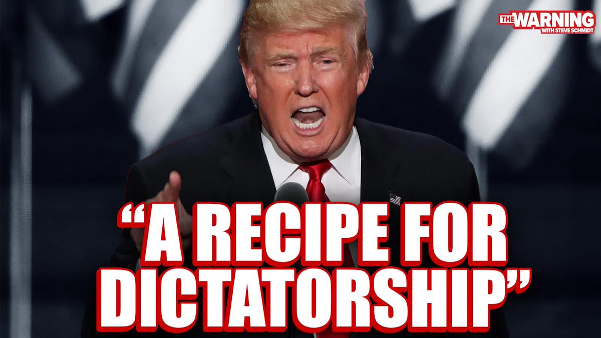 TIME magazine published a chilling story that lays out what a second Trump term would look like. It’s based off of interviews with the former president. And it’s a recipe for a dictatorship. Read my thoughts here: open.substack.com/pub/steveschmi…