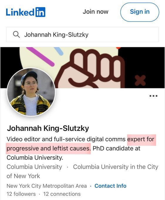 @Gideon_6ix She’s an “expert for progressive and leftist causes.” 😂