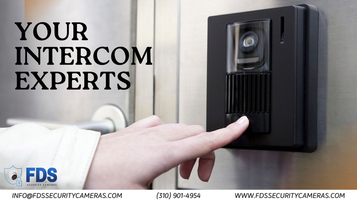 Elevate your building's communication with FDS Security Cameras! Our expert intercom solutions offer seamless integration and enhanced security. Contact us today! #IntercomExperts #SmartBuilding