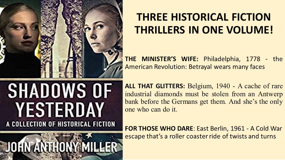 Shadows of Yesterday: A Collection of Historical Fiction For Those Who Dare, The Minister’s Wife, and All That Glitters in one condensed volume! #thriller #histfic books2read.com/u/47V2Qa