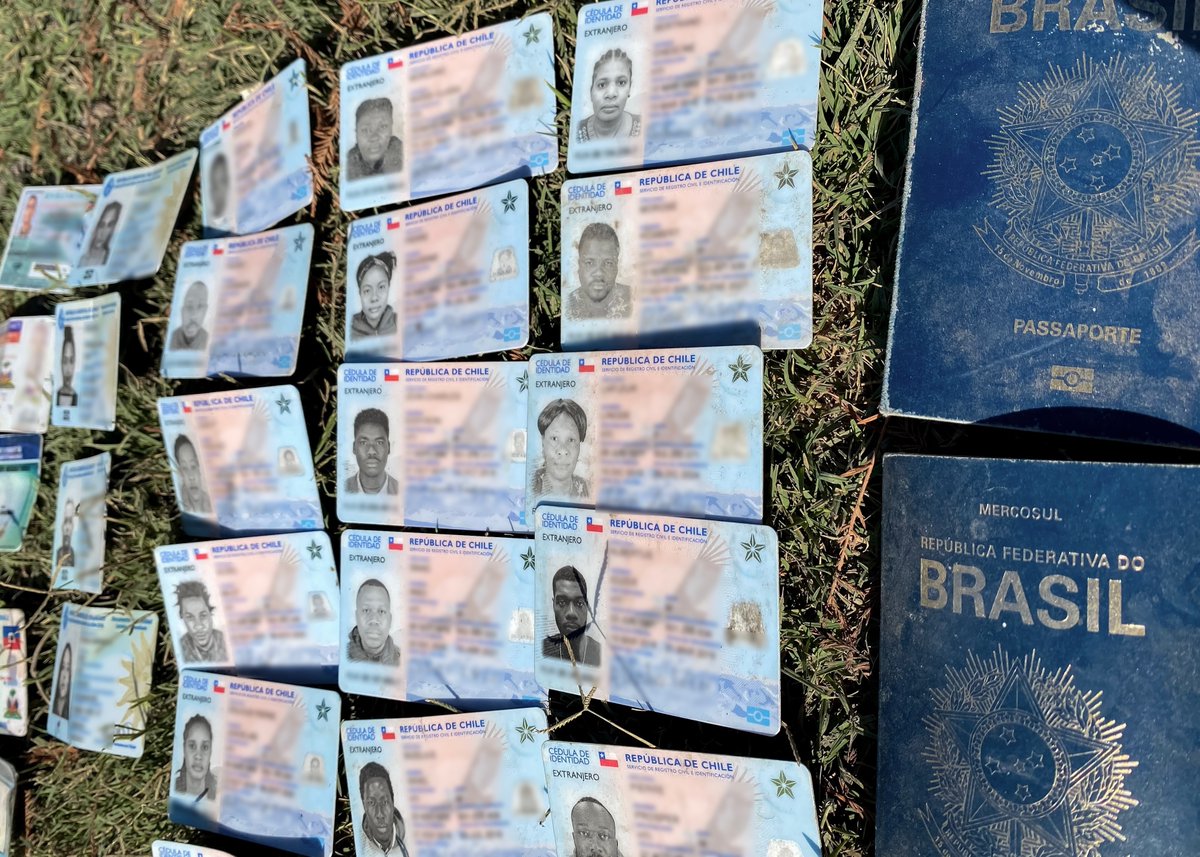 Just a few of the foreign ID's ditched at the southern border by illegal immigrants. Now, they can plausibly claim that their only form of ID is the CBP One app, and pass through TSA checkpoints, flying around the country. We must pass the VALID Act and stop this.