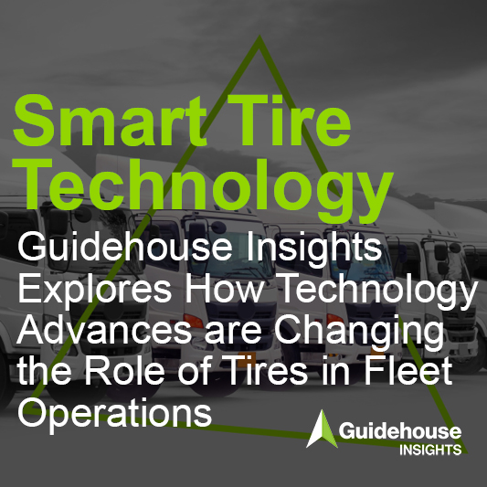 In a new @WeAreGHInsights report, our experts discuss how technology advances are changing the role of tires in fleet operations and how the tire industry is improving the eco-friendliness of its products: guidehouseinsights.com/reports/Smart-…