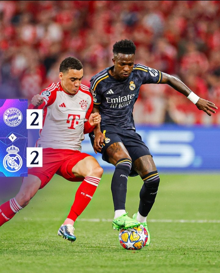 🇪🇸JOUR DE MATCH!🇪🇸 Un bon résultat vu la physionomie du match, le travail reste à finir à la maison, match A Por la 15 ! 🆚 BAYERN MUNICH ⚖️ 1/2 ALLER 🏟️ ALLIANZ ARENA ⏰ 19H00 GMT #Kebetu #PeñaSenegal #RealMadrid #UCL #ChampionsLeague #BayernRealMadrid