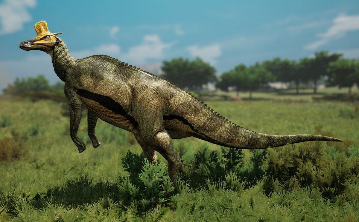 How are you enjoying the new Lambeosaurus TLC? Are you playing as a Helpful Healer or Combat Captain? #pathoftitans #dinosaurs