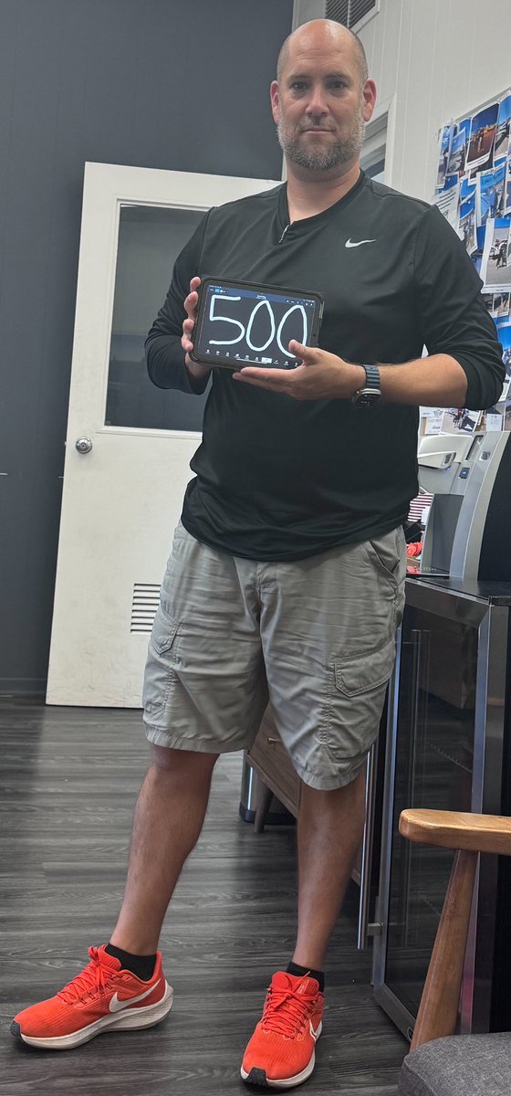 Big milestone today. Hitting 500 flight hours and counting!!!