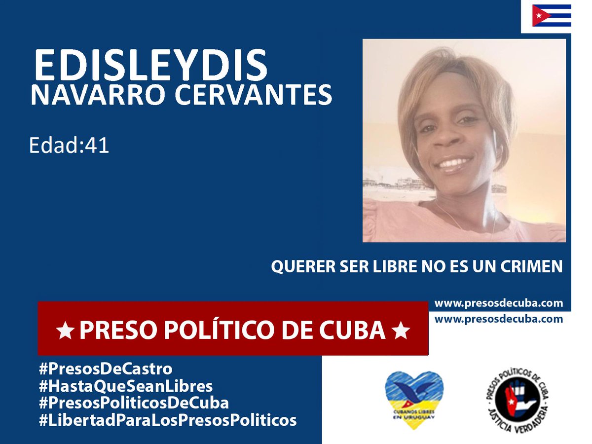 Nuestra misión es visibilizar a los #PresosDeCastro, y luchar con compromiso por cada uno de ellos #HastaQueSeanLibres 🇨🇺⛓️🙏 #BastaYA #LibertadParaLosPresosPolíticos #LibertadParaLosPresosPoliticos @cubanoslibresuy