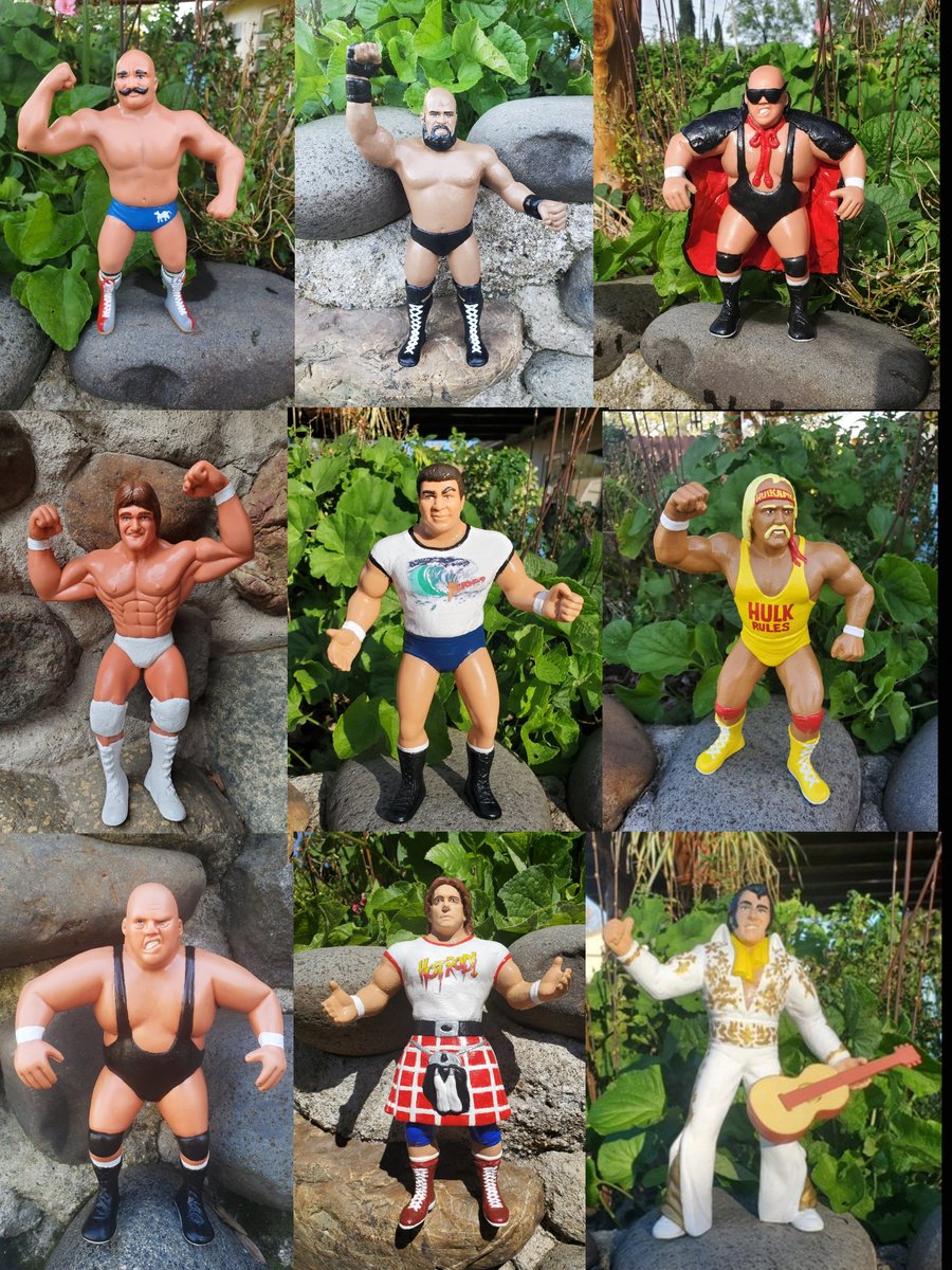 Mar 15-Apr 16, 2024 painted figures- LJN Repaint #139- #147. Long list of favorites here with Dec 26, 1983 Sheik, Bad News, Caped Bundy, Orndorff w knee pads, 3D printed Hulk Rules Hogan & Piper as well as HTM in white