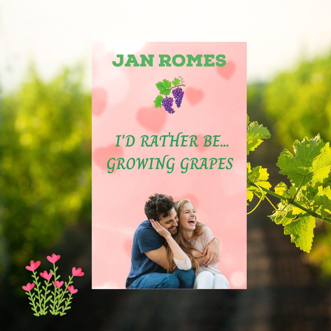 You never know when or where you'll find the one who makes your heart go crazy! I'D RATHER BE GROWING GRAPES 🍇💞 Romance - Humor - Bachelor/Bachelorette Event - 99cents - Kindle Unlimited tinyurl.com/r6amd7sf