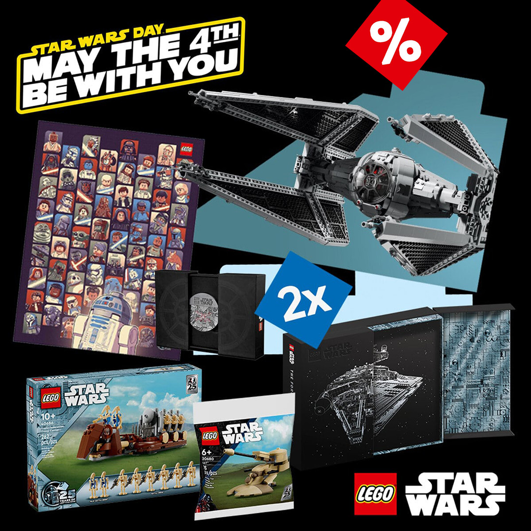 HelloBrickscom's tweet image. LEGO Star Wars May the 4th 2024, c'est parti : le gros récap des offres et des cadeaux ! hellobricks.com/2024/05/promo-…
► Toutes les infos sur HelloBricks.com ! #LEGO #AFOL #LEGO2024 #LEGOstarwars #Maythe4th #StarWars