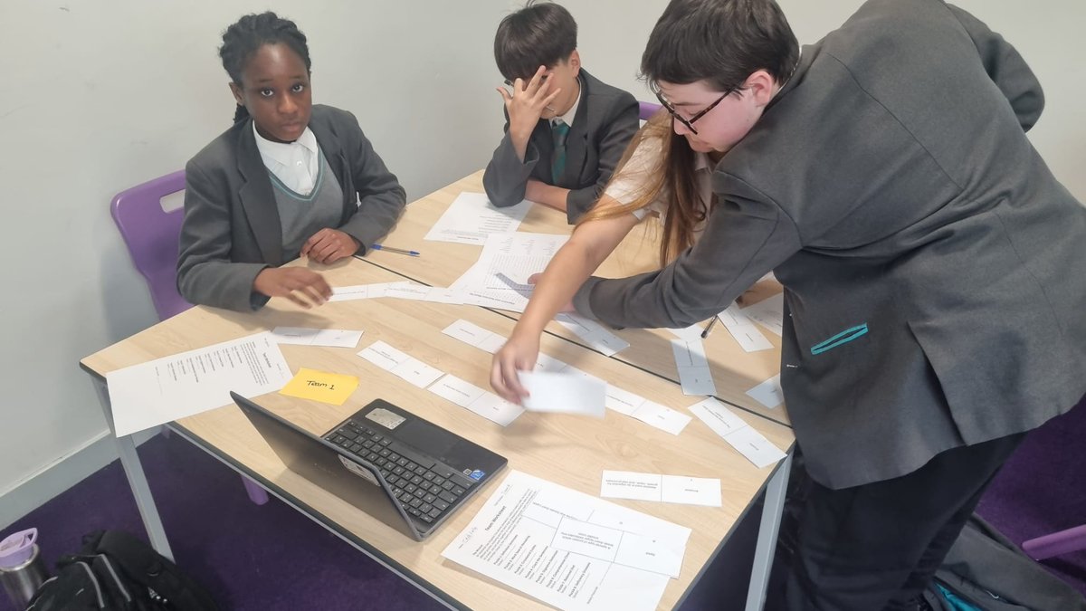 Time was ticking for our year 8 pupils as they had to crack multiple puzzles to escape the digestive system escape room! #Achievement #Community #Enjoyment