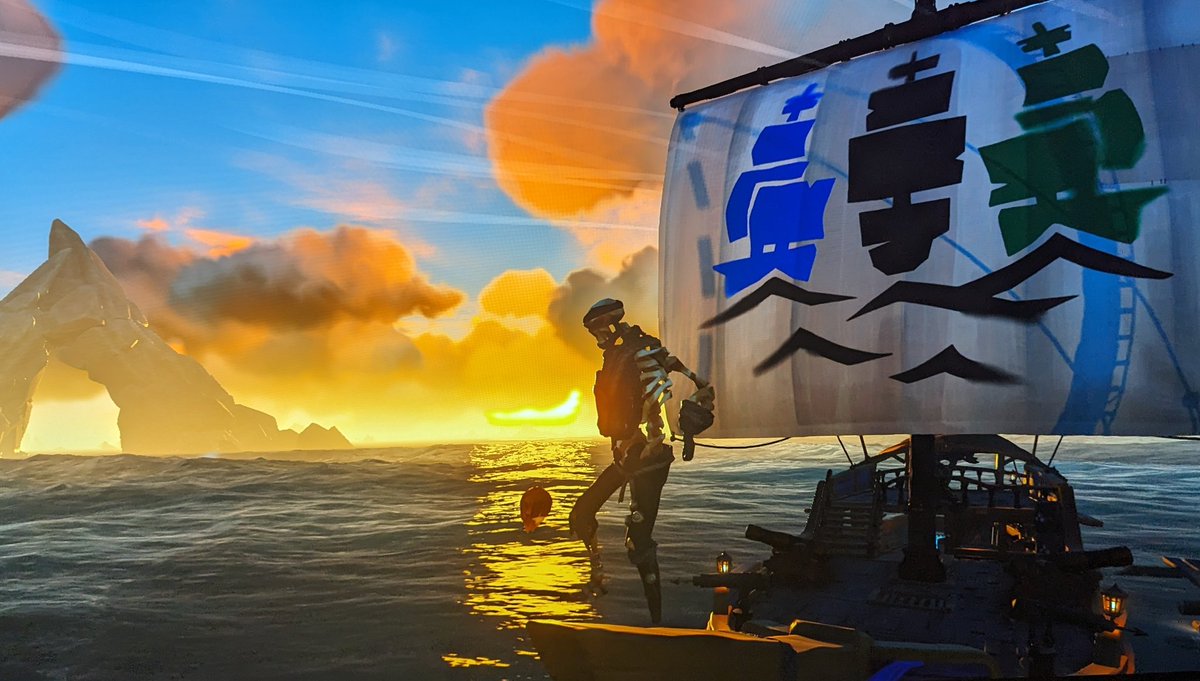 Sea of Thieves on PS5 is utterly fantastic. Hands down, this is my favourite video game of all time. The biggest of thank you's - and congratulations - to ALL of the @SeaOfThieves team. You are all unconditionally brilliant.