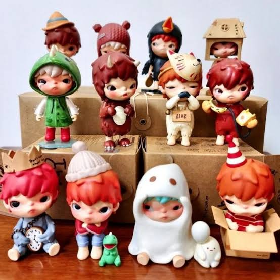 Ang cool ng thought na ito~ parang yung Hirono dolls pero like SB19 or Ppop dolls 🥰 Tas icocollect mo❤️