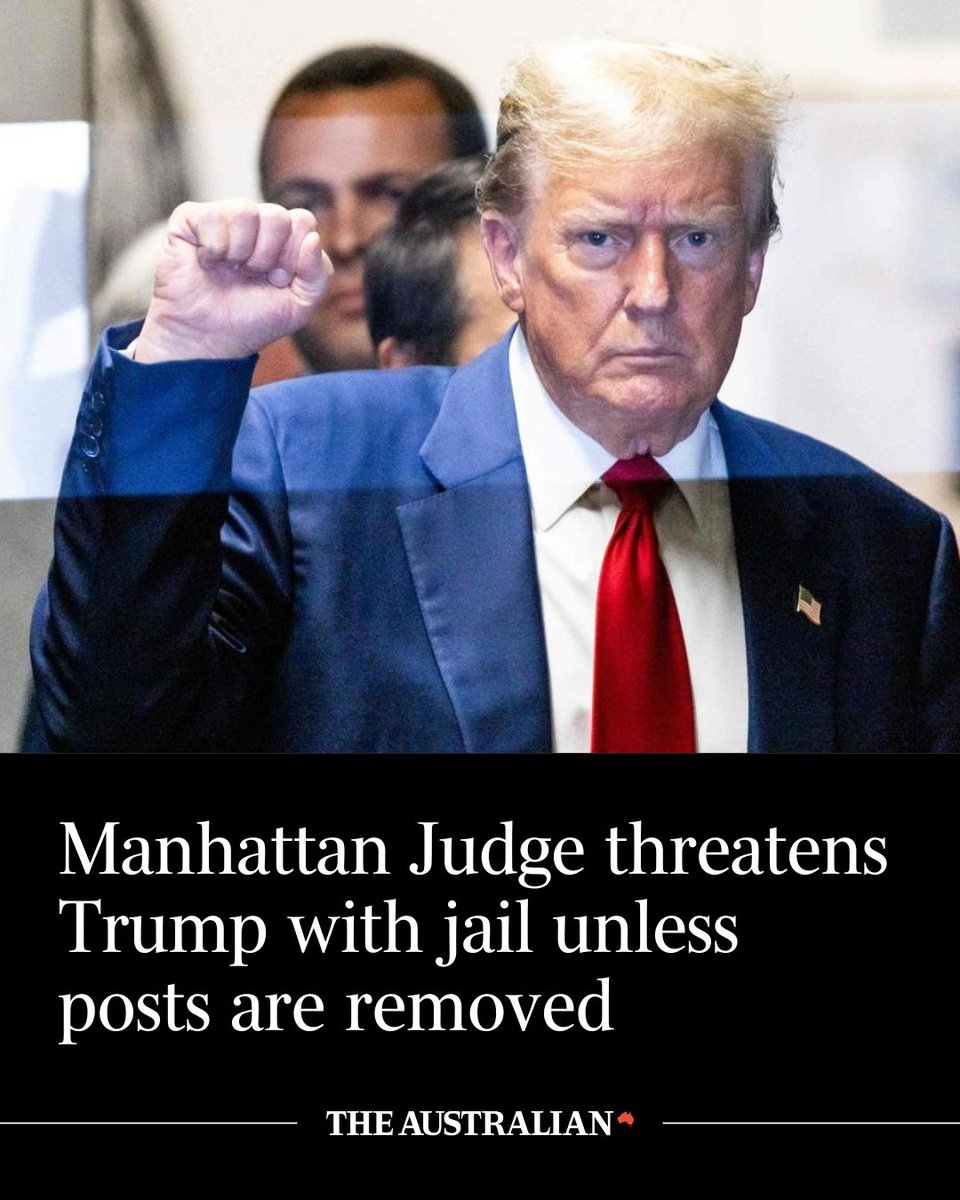 Donald Trump has been fined US$9,000 and warned he could be sent to prison if he keeps flouting court orders to cease public disparagement of witnesses and jurors in his hush money trial in Manhattan. Read more: bit.ly/4aWD9xH