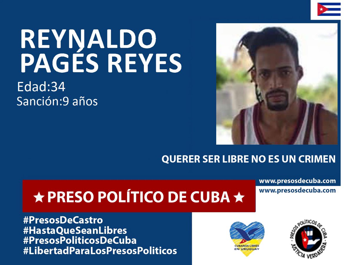 Nuestra misión es visibilizar a los #PresosDeCastro, y luchar con compromiso por cada uno de ellos #HastaQueSeanLibres 🇨🇺⛓️🙏 #BastaYA #LibertadParaLosPresosPolíticos #LibertadParaLosPresosPoliticos @cubanoslibresuy