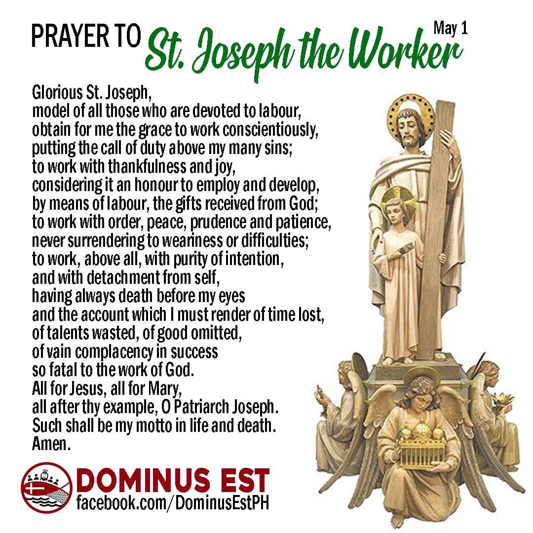 Day 122: Feast of St. Joseph the Worker. 🤍🙏🌻

#2024withGod. #FaithInGod. #FaithHopeLove. #maraNAMPALATAYA.