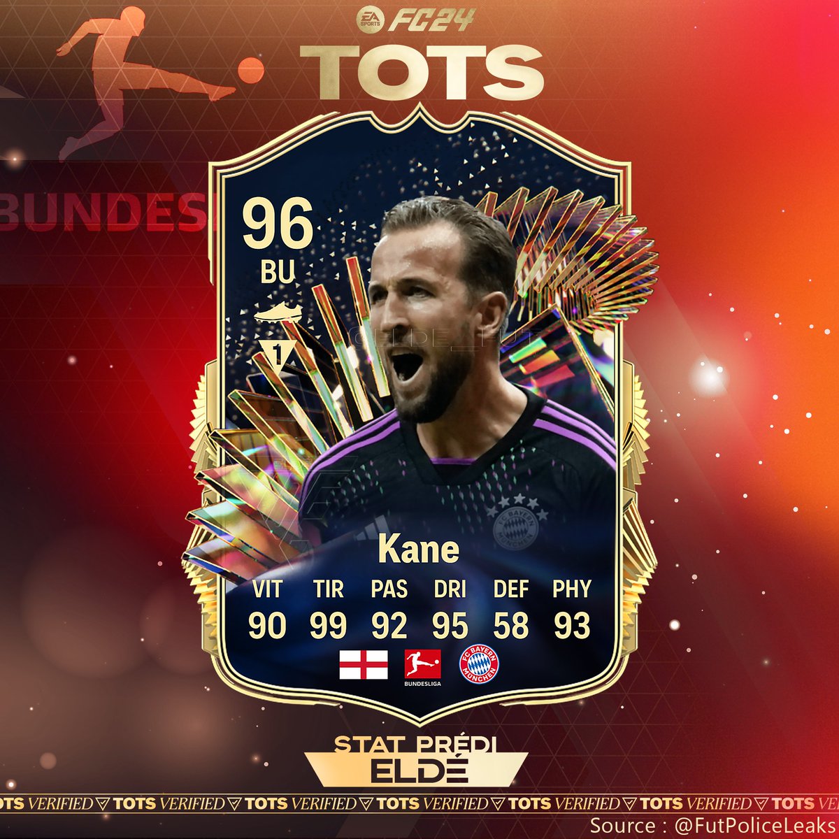 ✨#TOTS Bundesliga

Kane fera partit des TOTS!

#FC24 • #EAFC24 • #EAFC • #UT • #UT24