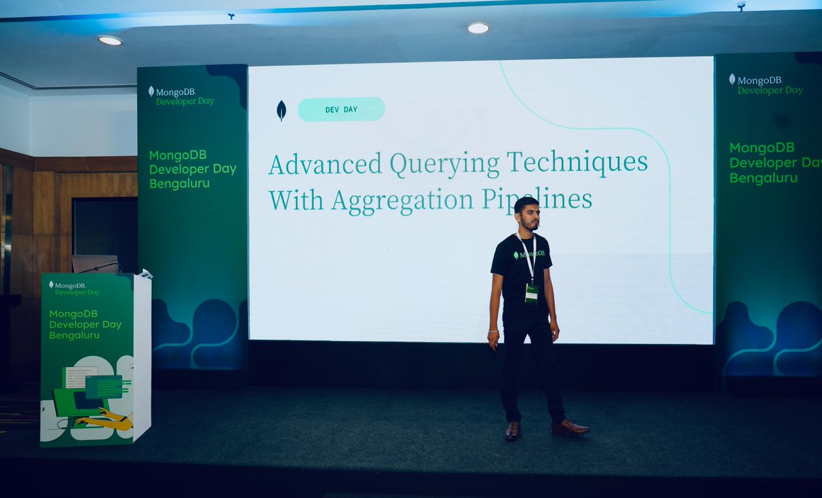 alexnikhit007's tweet image. .@MongoDB Developer Day Bengaluru was a huge success! 🌟 Thanks to everyone who joined us for a day filled with learning, networking, and building together. #DeveloperDays #LoveYourDevelopers