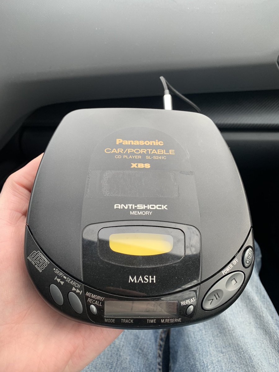 Our search is complete. Found this on eBay after a few weeks of looking. From a simpler time - 1996. We can listen to CDs in our car again 🙂