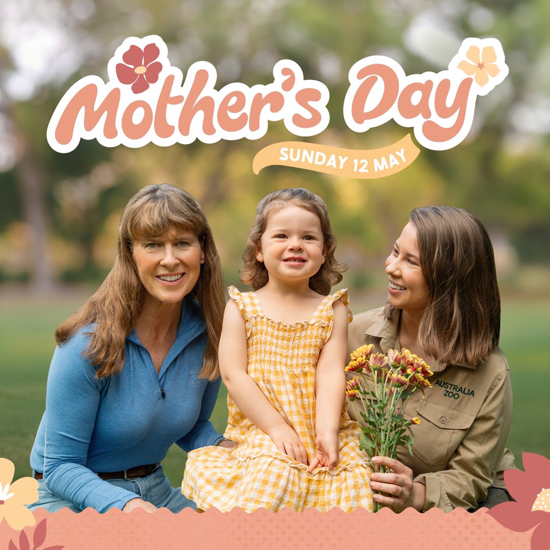 Celebrate Mother's Day at Australia Zoo and make your Mum's dream come true! ✨

Join our Animal Magnetism competition - Mum's Edition, set amidst the stunning African savannah. See if Mum has what it takes to attract a cockatoo, giraffe or meerkat to win an amazing prize!