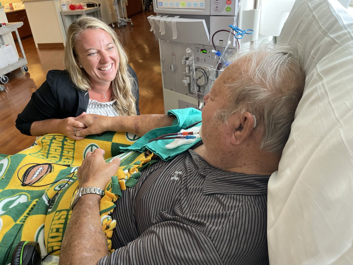 'We’re their lifeline and we have to really be there for them to help them live.”
SSM Health dialysis nurse manager Amanda Hopp is a listener. Read how this helps her provide exceptional patient care - and inspires those around her: bit.ly/44j2bV2 #MyPurposeOurMission