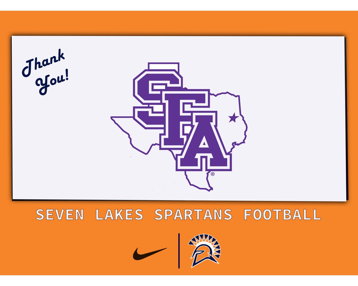 Thank you @SFA_Football for stopping by and recruiting our athletes!