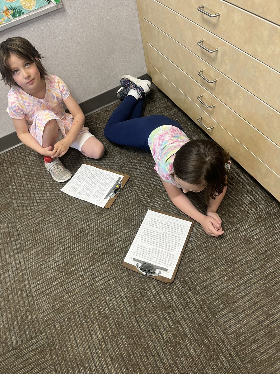 Practicing our fluency skills with a friend! #1GC