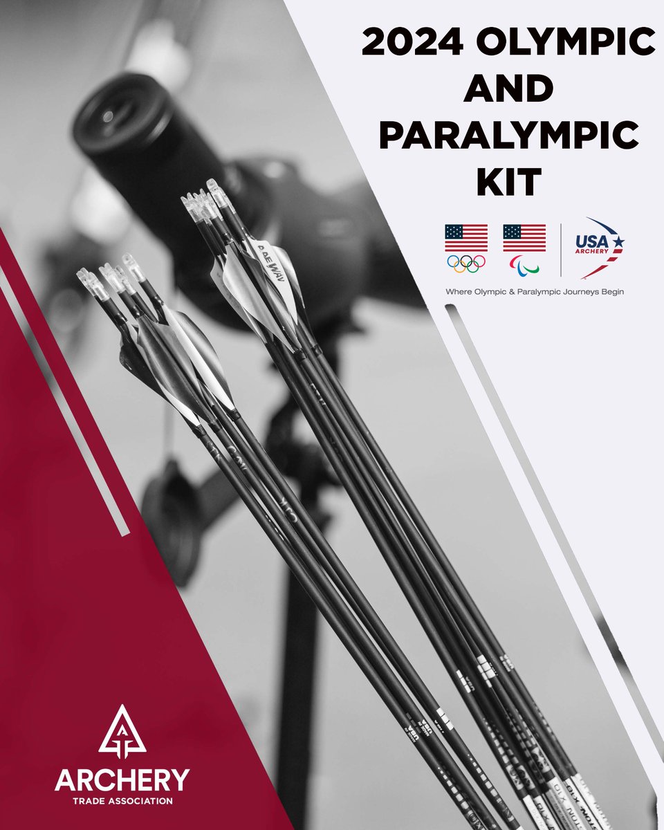 Capitalize on the hype of the Olympics and Paralympics and use the ATA’s “2024 Olympic and Paralympic Kit” to prepare for the Olympic and Paralympic events. 
@USAArchery
ATA members can download it for FREE! Click here:
ow.ly/8CgV50Rt0ec