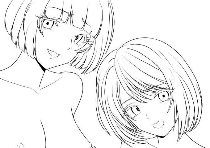 おはようございます!
朝お絵かき。
ペン入れ! 