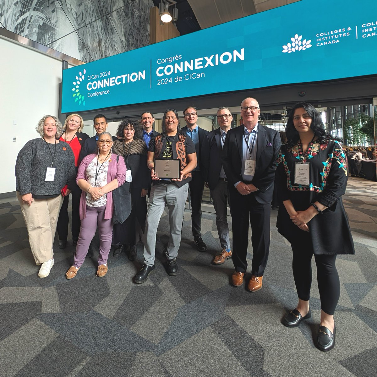 Camosun College’s Indigenous Education shines at the national stage during the Colleges & Institutes Canada annual conference in Calgary. Read more: bit.ly/3w5rhdH