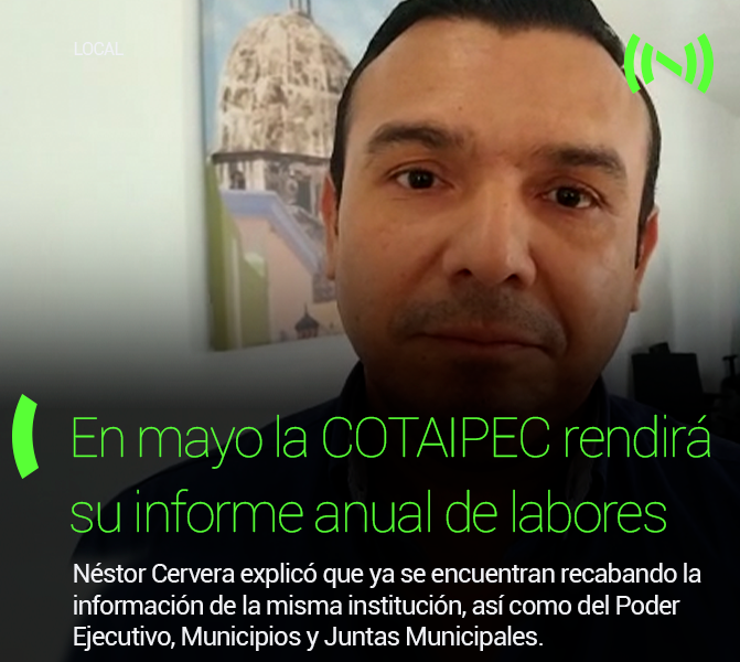 NCSCampeche's tweet image. Será a finales de mayo que la #Cotaipec presentará el informe anual de labores ante el Congreso local, informó su presidente, Néstor Cervera.

Nota: ncscampeche.com/2024/04/30/114…
