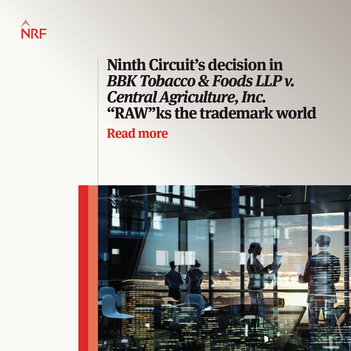 Ani Galoyan discusses the significance of the Ninth Circuit’s decision in BBK Tabacco & Foods LLP v. Central Agriculture Inc. ow.ly/7m6l50RsZZw