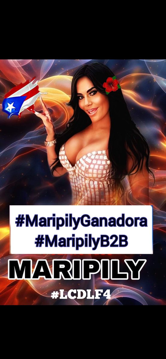 #MaripilyseQueda.                   #MaripilyGanadora.                 #MaripilyalaFinal.                   ⁦⁦@LaJefaTLMD⁩.