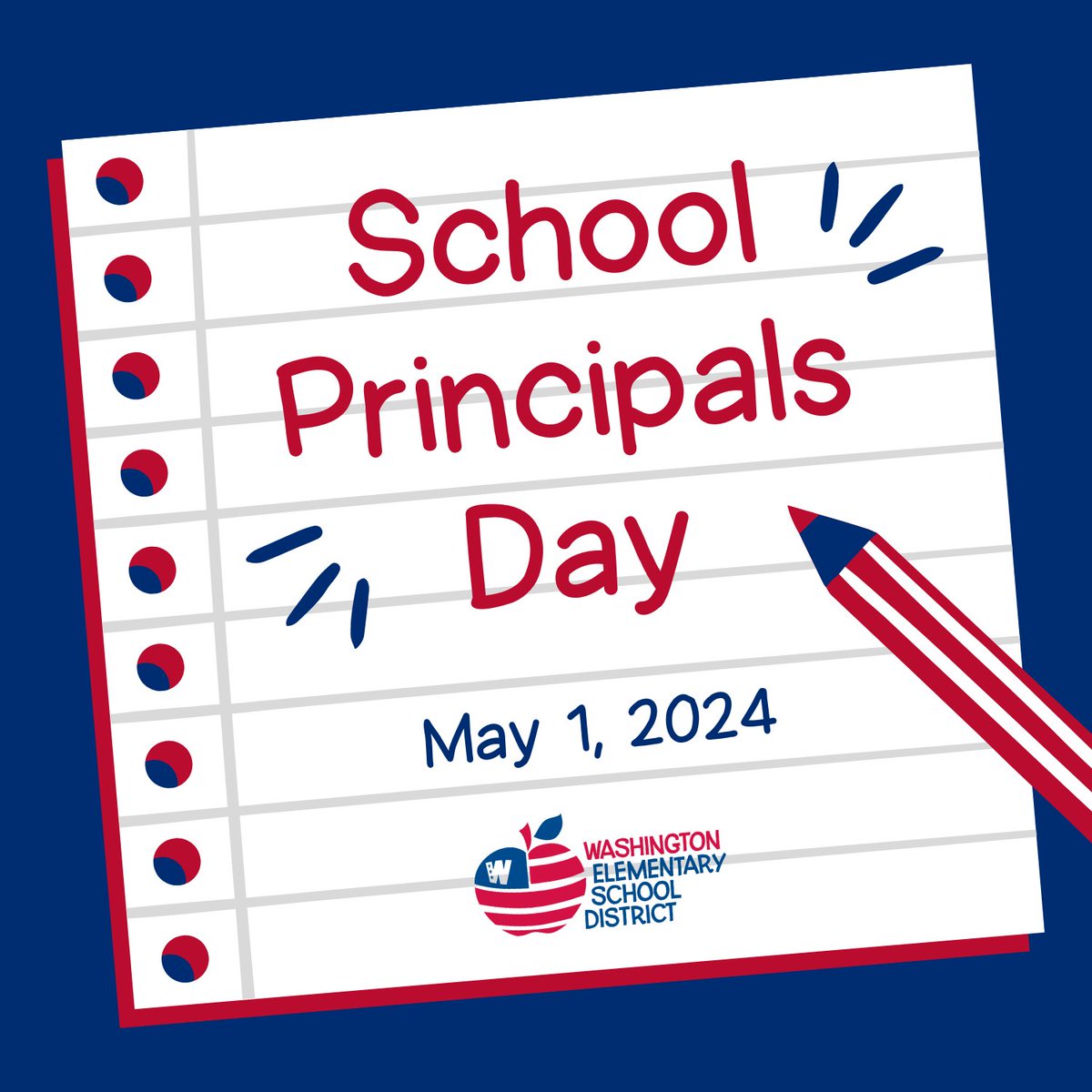 It's National School Principals Day! We are truly fortunate to have amazing leaders at all of our schools! The #WESDFamily is thankful for all that they do every day for their students, families, staff and communities!