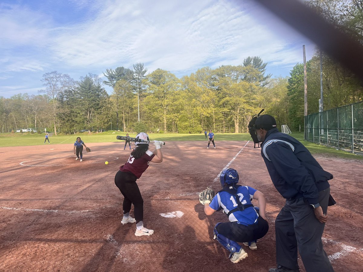 Softball JV vs Port Chester 🥎 #OPride