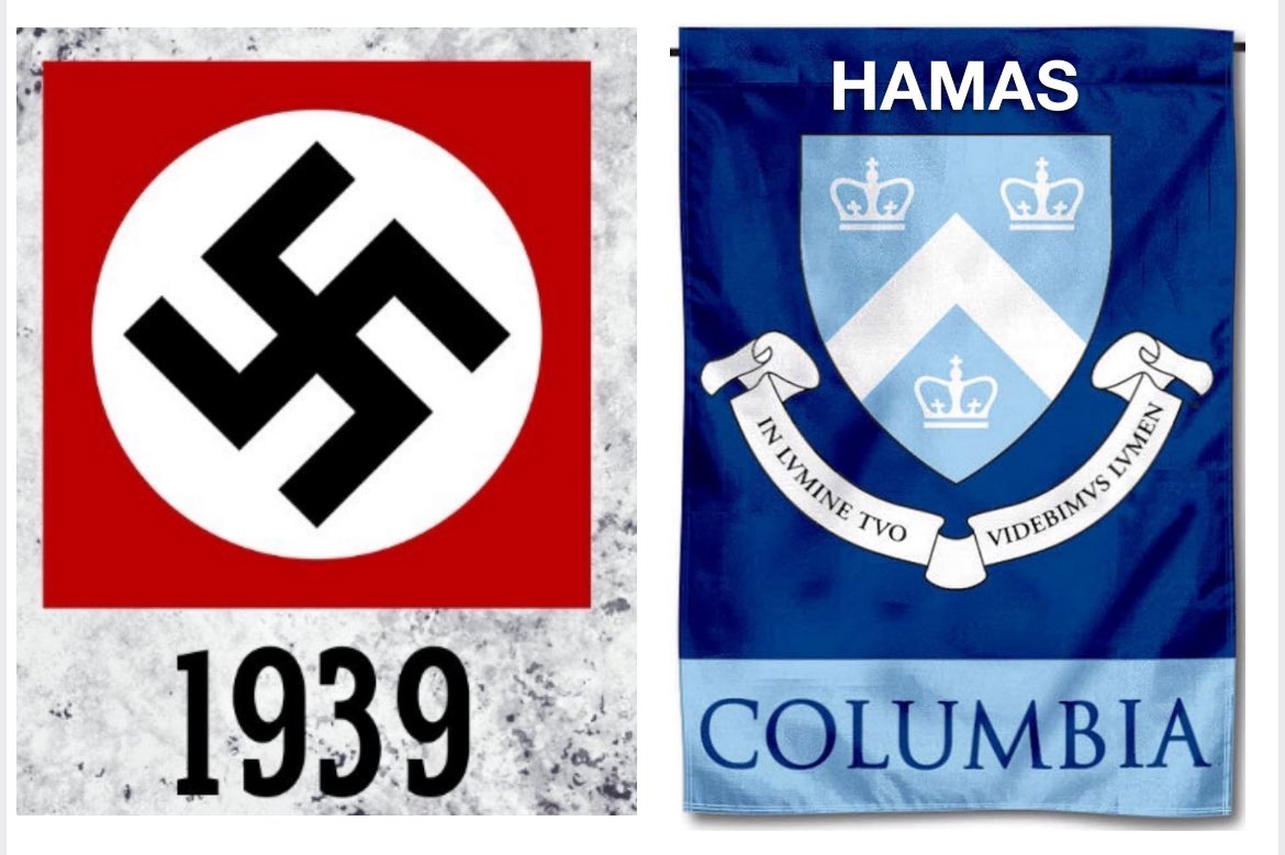 Same goal, different flag. @Columbia SUCKS